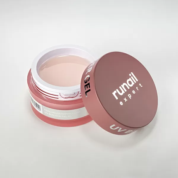 Гель моделирующий UV BUILDER GEL Runail Expert №160, 50г банка