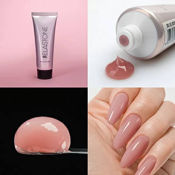 Набор Гибрид акрила и геля ELASTONE GEL 2 оттенка (№3940, №3944) по 18 мл №1286М