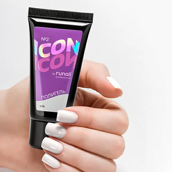 Полигель для наращивания ногтей ICON by Runail Professional, 30 г тон №2