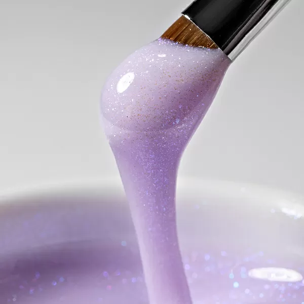 Моделирующий УФ-гель c шиммером BUILDER UV GEL AURORA SHINE, 15г №9827