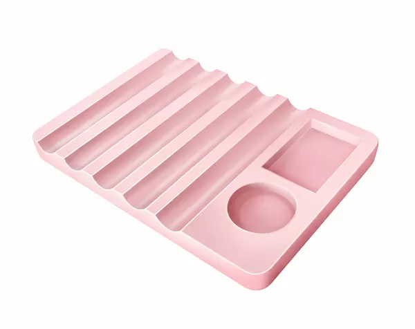 Подставка для кистей (цвет: розовый) №3849