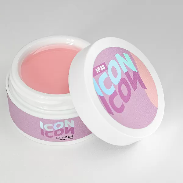 Моделирующий УФ-гель ICON, 15 г, тон №38