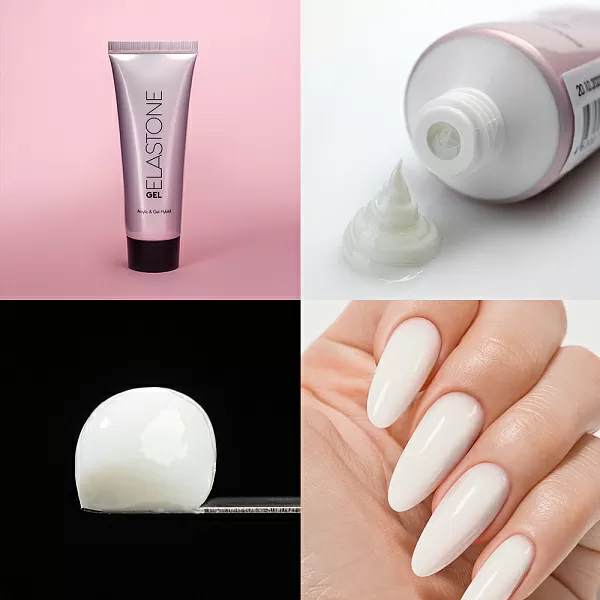 Набор Гибрид акрила и геля ELASTONE GEL 2 оттенка (№4673, №6061) по 18 мл №1287М