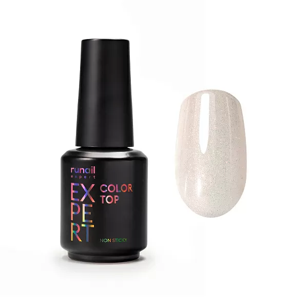 Топ цветной Top Color Non Sticky Runail Expert №159, 18мл флакон