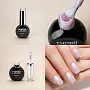Набор №1253М: гель-лак "runail GEL POLISH" 5 оттенков (№9205, №9218, №9219, №9220, №9221) по 9 мл и Глянцевый топ TopCoat №2716 15 мл