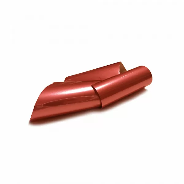 Дизайн для ногтей: фольга (цвет: красный), 4*100 см №6053