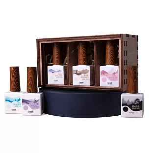 Набор Hema Free Gel Polish в деревянной коробке №8997