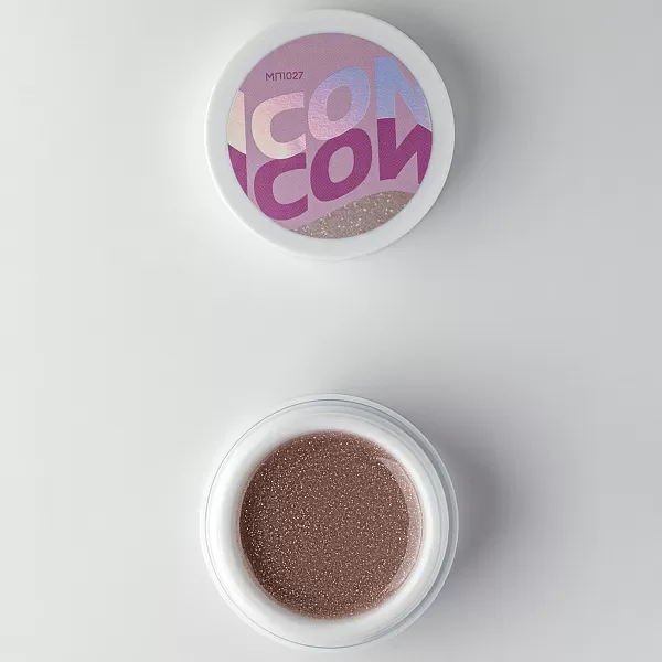 Моделирующий УФ-гель светоотражающий ICON, 15 г, тон №10