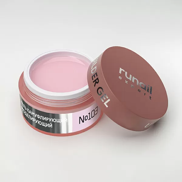 Гель моделирующий UV BUILDER GEL Runail Expert №103, 15г банка