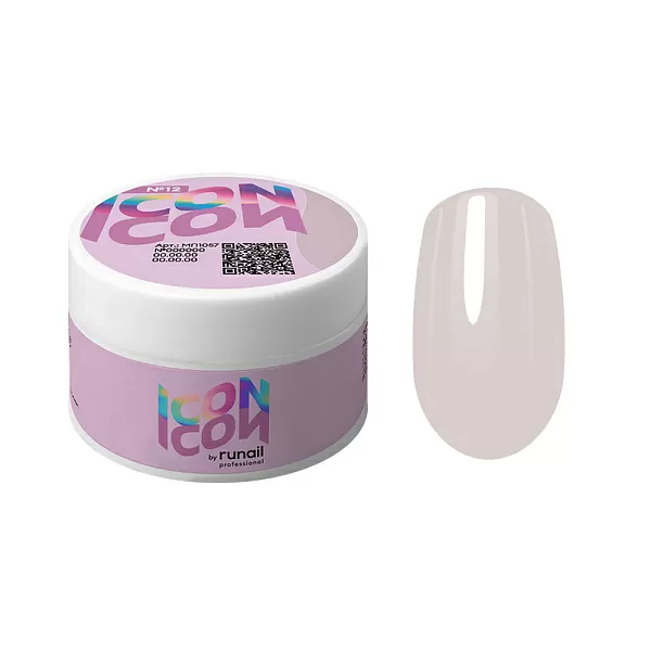 Моделирующий УФ-гель ICON, 15 г, тон №12