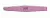 Профессиональная пилка для искусственных ногтей (розовая, ромб, 180/180) №4758