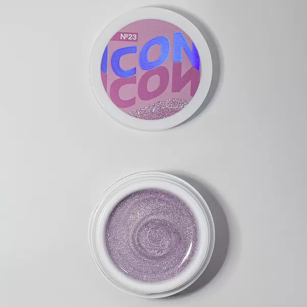 Моделирующий УФ-гель светоотражающий ICON, 15 г, тон №23