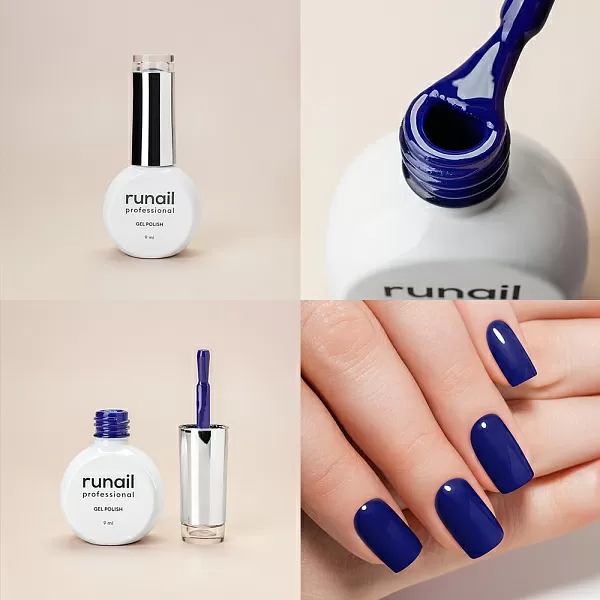 Набор гель-лаков "runail GEL POLISH" 6 оттенков (№9225, №9226, №9227, №9228, №9229, №9230) по 9 мл, №1263М