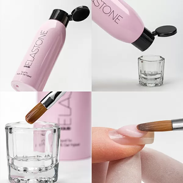 Набор №1298М: Жидкость для работы с Elastone gel, 120 мл №3953, 2 шт