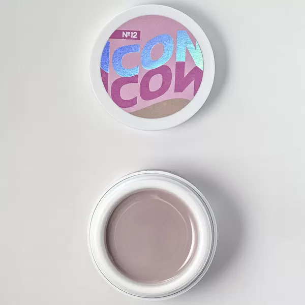 Моделирующий УФ-гель ICON, 15 г, тон №12