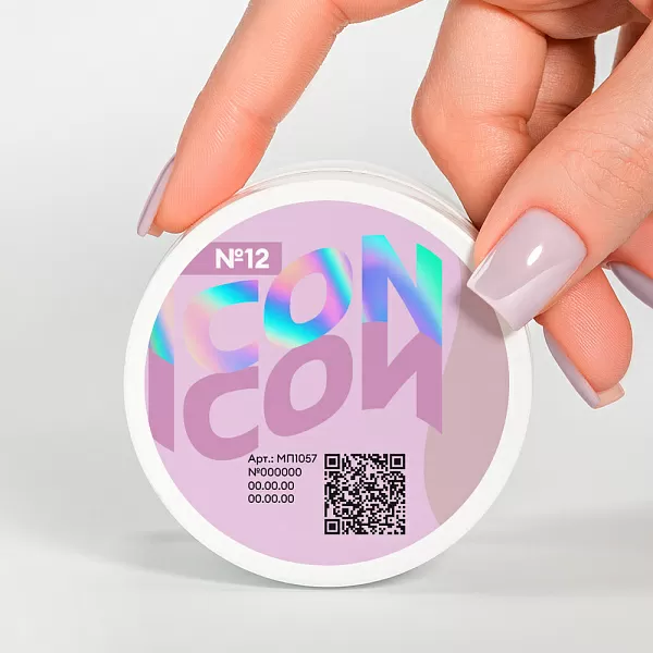 Набор моделирующих камуфлирующих УФ-гелей ICON 3 оттенка (№12, №13, №14) по 15 г, №1217М